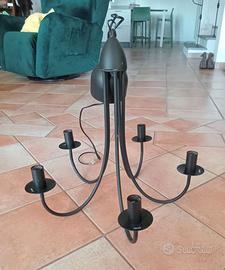 Lampadario Ikea nero
