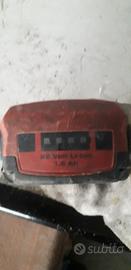 batteria hilti non funzionante.