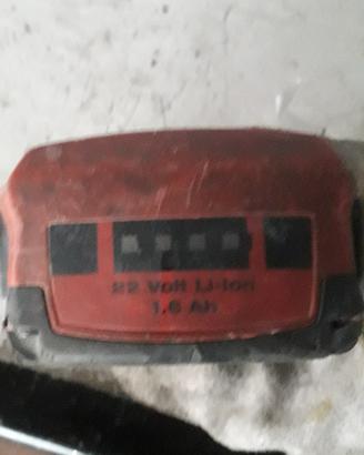 batteria hilti non funzionante.