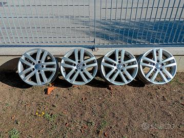 set 4 cerchi originali Volkswagen golf VI serie