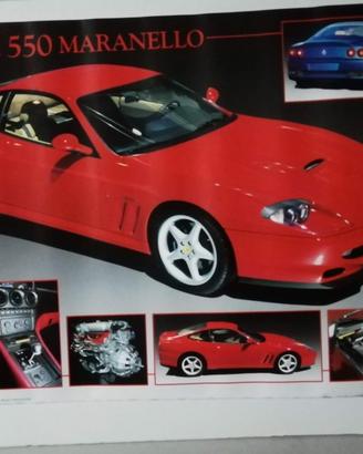 poster Ferrari 550 Maranello.