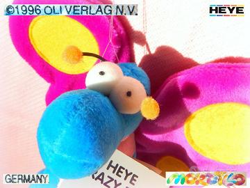 🦋 MORDILLO Peluche FARFALLA 1996 *30 ANNI* Nuovo