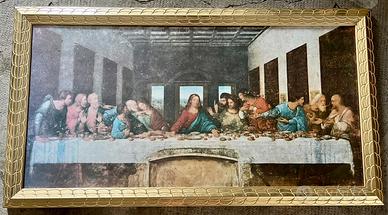 Quadro ”Ultima Cena” dim. 110x60 cm