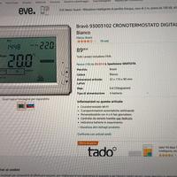 Centralina crono termostato