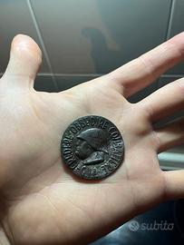 Spilla Benito Mussolini GIL Originale dell'epoca