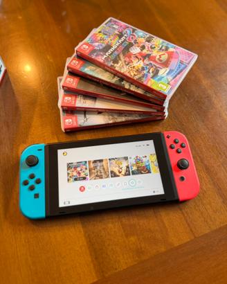 Nitendo Switch + Mario Kart 8 Deluxe