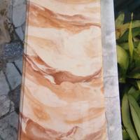 mensola in marmo sintetico lucido cm 95 x 29,5 x 2