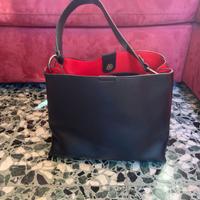 Borsa elegante donna - Nera - cm 29 x 24 x 12 ca.