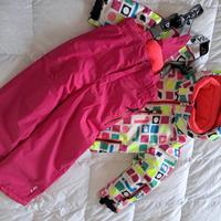 Tuta sci bambina 4/5 anni - cm104/110