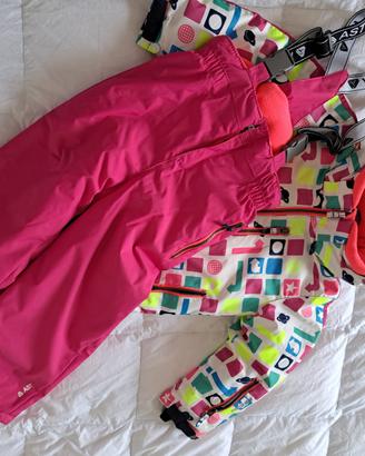 Tuta sci bambina 4/5 anni - cm104/110