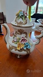 Teiera capodimonte
