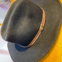 cappello da cowboy 100% in lana