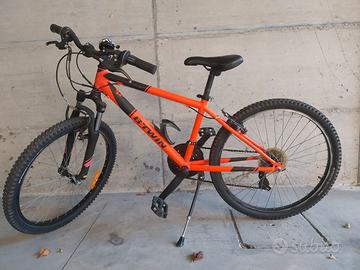MTB rock rider 500 decathlon - 24'-arancionenera