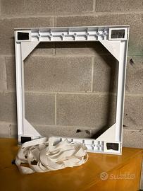 Pedana lavatrice a sciugatrice con cinghia