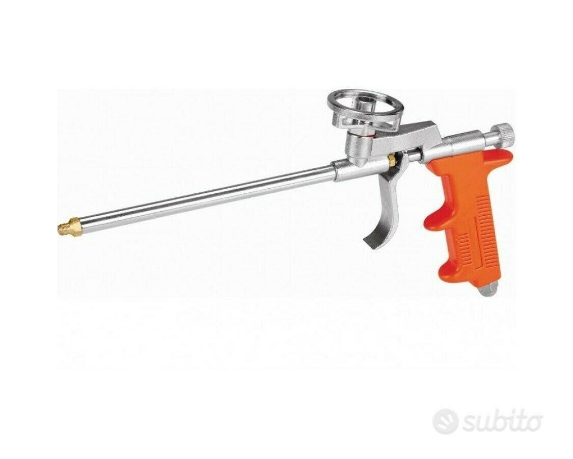 Pistola Per Schiuma Poliuretanica Valex - Per Cartucce, Con Regolazione Flusso E Impugnatura Ergonomica