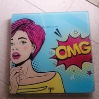 Bilancia nuovissima con illustrazione Pop