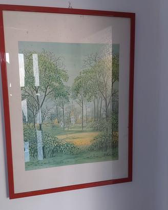 quadro paesaggio safaric