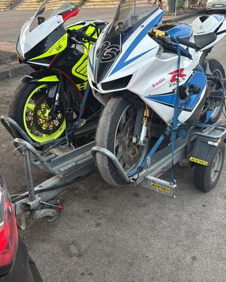 Carrello porta moto