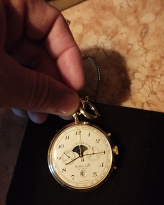 orologio fasi lunari Tissot oro zecchino 