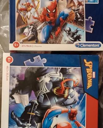 Giochi puzzle uomo ragno bambini