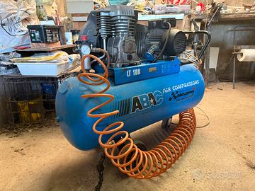 Compressore Aria abac 100 litri 2 hp