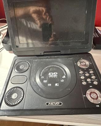 Lettore dvd dvx cd -r rw mp3/4 card e tv