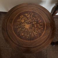 Tavolo Antico Intarsiato dell'800