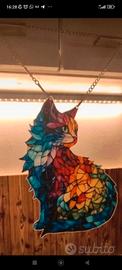 Decorazione sospesa artistica Gatto Maine
coon top