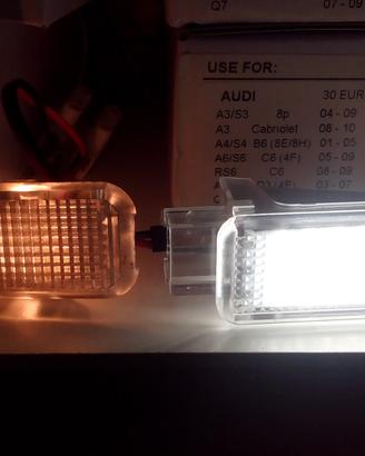 Luce cortesia plafoniera led Audi VW Skoda Seat