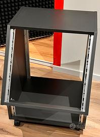 Mobile rack porta elettroniche 13u