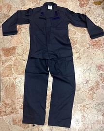 Giacca e pantalone blu stile marina