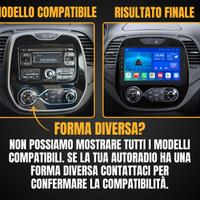 Renault Kaptur 1 | Autoradio Android 2 din + KIT