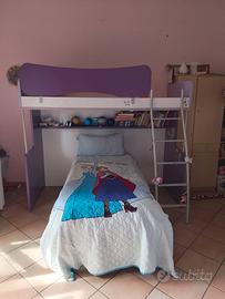 Letto con ponte mai usato