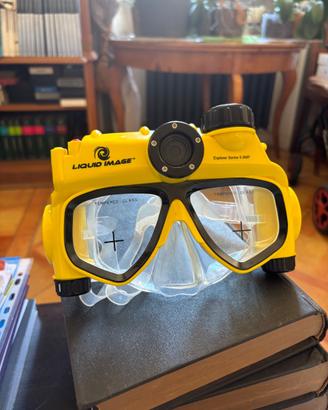 Maschera subacquea con fotocamera Liquid Image