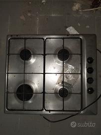 piano cottura acciaio rex