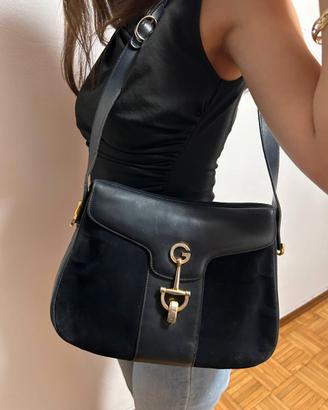 Borsa GUCCI Horsebit Vintage Pelle + Camoscio 