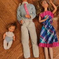 Mattel barbie. famiglia heart Anni 80