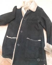 Montone vintage marca Mabrun vera pelle