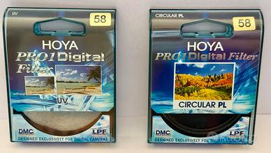 Filtri hoya 58mm Digitali