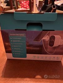 Solar powered smart alarm ptz security camera