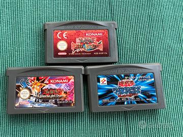 3 giochi Yu-Gi-Oh! GBA