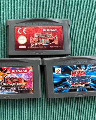 3 giochi Yu-Gi-Oh! GBA