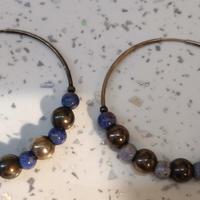 Orecchini in argento 925 con lapislazzuli
