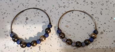 Orecchini in argento 925 con lapislazzuli