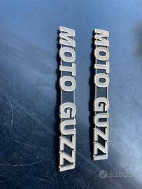 scritte mettaliche Moto Guzzi 850  Le Mans I