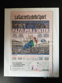 Inter 19 Scudetto Gazzetta Dello Sport