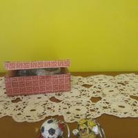 Portachiavi a forma di pallone da calcio