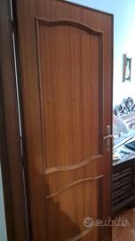 porte in noce massello