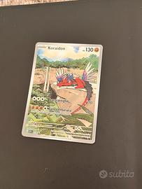 Carta pokemon koraidon fuoriserie