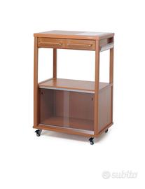 Carrello da cucina in legno